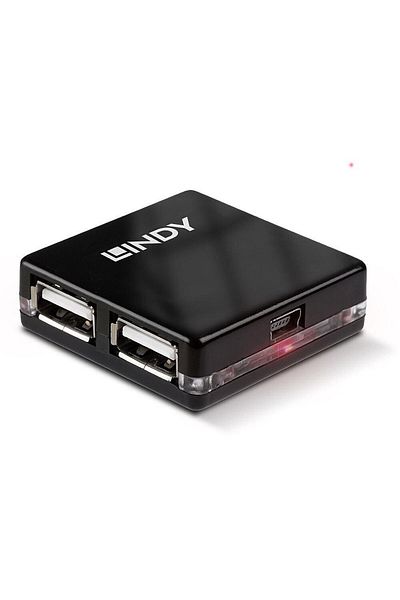 Inna marka Lindy Hub Usb 2.0 4-portowy Mini, 42742