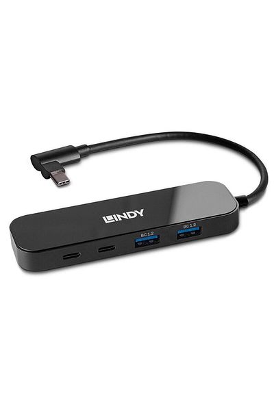 Inna marka Hub USB Lindy 4 Porty 3.2 Gen 2, 43334