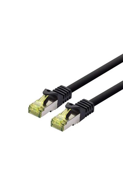 Inna marka Patchcord LOGON PRO SFTP AWG26 LSOH 1,5m CAT6A 500MHz Negru, TCR6ASS015BL