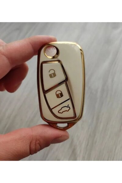 STİLİX GARAGE Husă pentru chei de lux pentru Fiat Fiorino Linea Punto Peugeot...