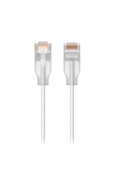 Inna marka Kabel Ubiquiti Nano-thin z wsparciem 2,5 GbE do efektów EtherlightingT, UACC-CABLE-PATCH-EL-8M-W