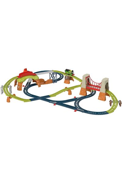 Thomas And Friends Thomas & Friends Toy Set, Percy Locomotive with Track 6 in 1