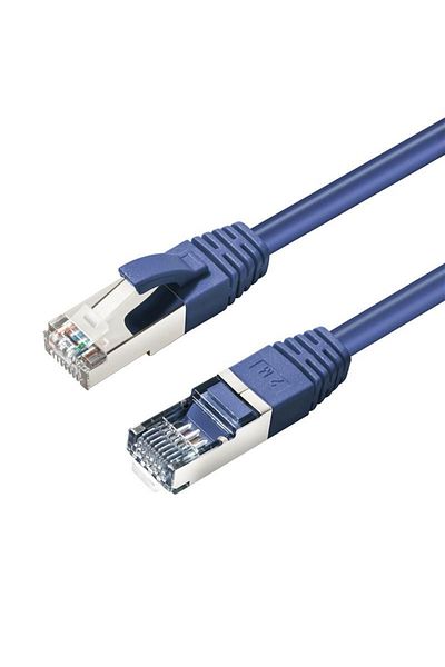 Inna marka MicroConnect S/FTP CAT6 15m Niebieski LSZH PiMF 4x2xAWG 28, CU, SSTP615B