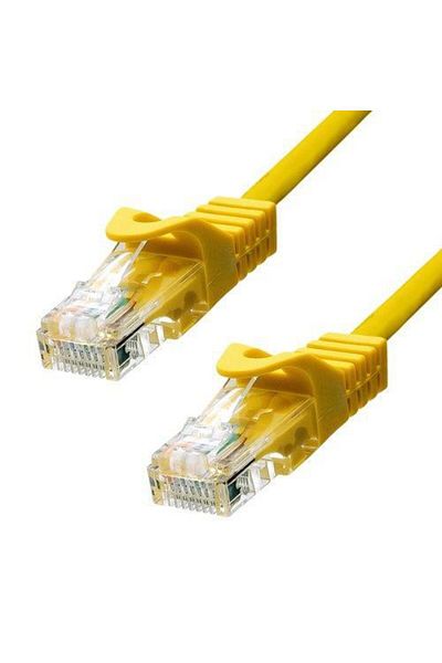 ProXtend Kabel Ethernet CAT5e U/UTP CU PVC Żółty 50cm, 5UTP-005Y