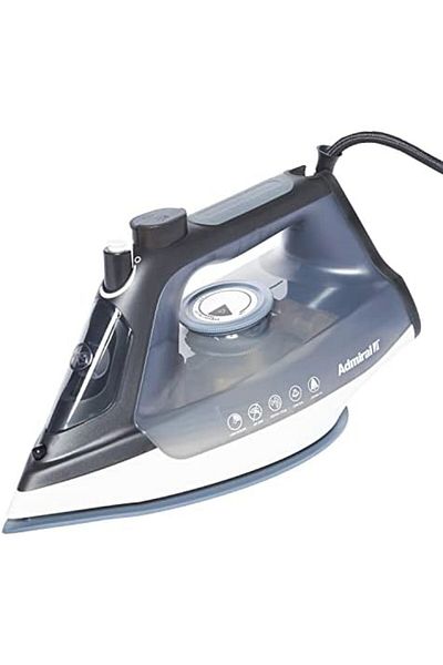 Admiral 2800W Steam Iron With Ceramic Soleplate, Auto Shut-Off Function, 350ML Water Tank, Steam & W