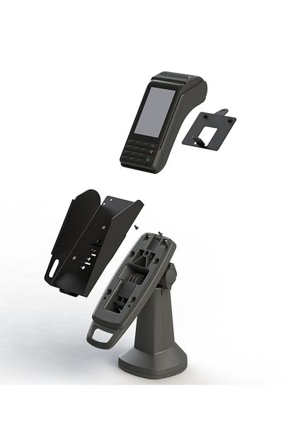Inna marka Metalowa płyta montażowa Havis FlexiPole do terminala płatniczego Verifone V240M, CST00182