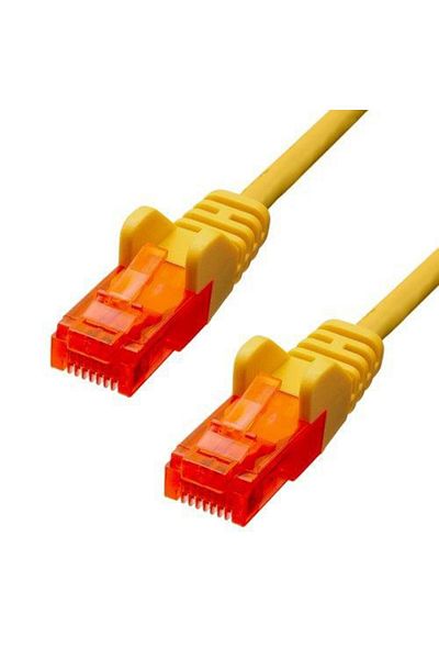 ProXtend Kabel Ethernet CAT6 U/UTP CCA PVC Żółty 5m, V-6UTP-05Y