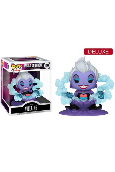 Funko Figurina Pop Disney Deluxe Villains - Ursula pe Tron Nr. 1089