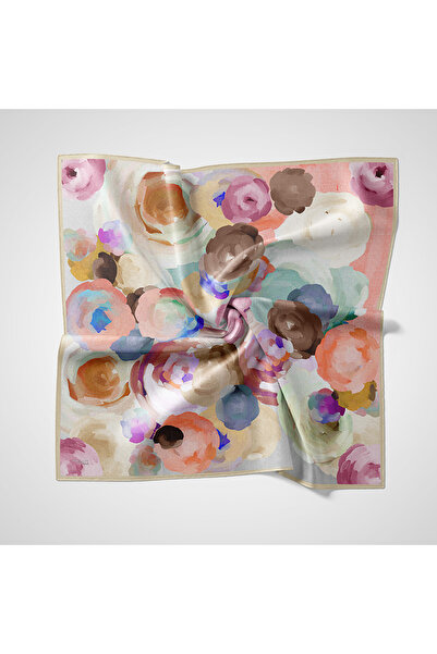 PİRAMİT Φουλάρι με φυσικό σχέδιο