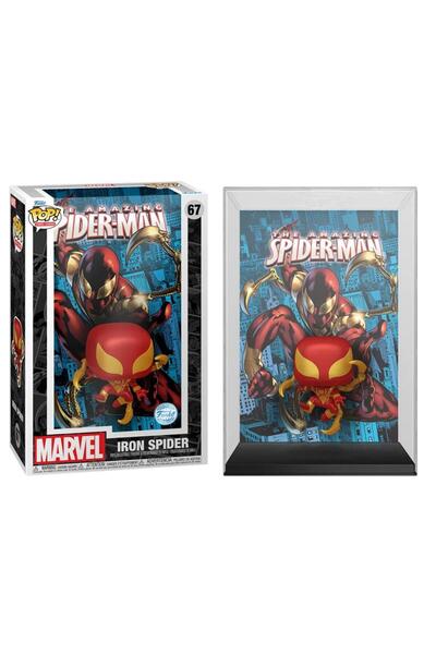 Funko Pop Comic Cover Marvel The Amazing Spider-Man - Iron Spider Special Edition No:67
