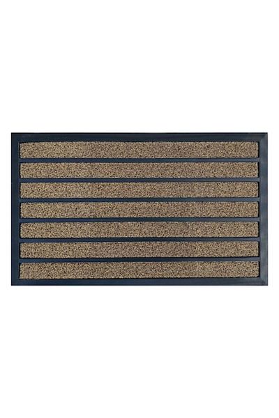 Optim Entrance Mat Rubber and Polyethylene, FORTE Brown, 75 x 45 cm