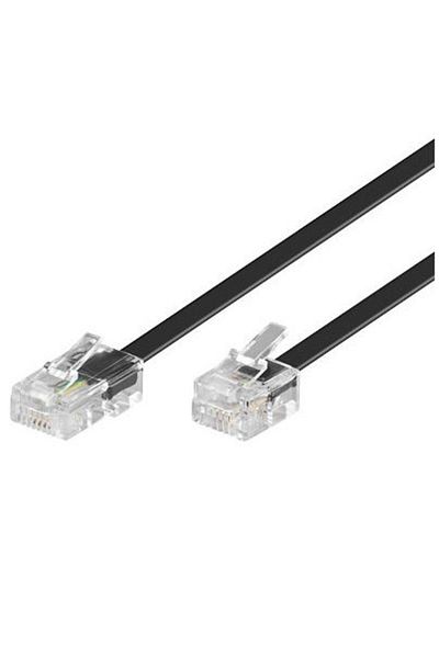 MicroConnect RJ11-RJ45 15m M/M Czarny