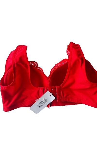 Clothes Box Lace Detailed Underwire-Free Padding-Free Gathering Bra