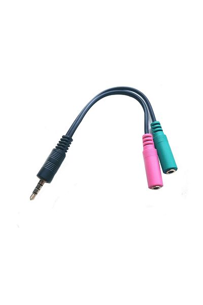 MicroConnect Kabel Audio 2 x 3.5mm 0,25m