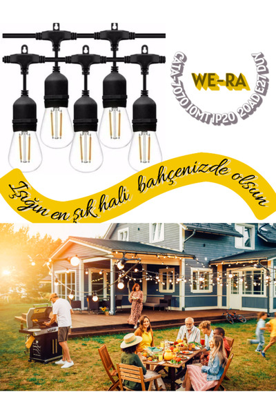 Cata CT-7070 10mt Dış Mekan Dekoratif Aydınlatma