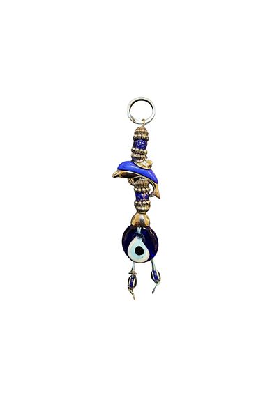 GRANDSTORE Evil Eye Beaded Two-Way Gift Keychain
