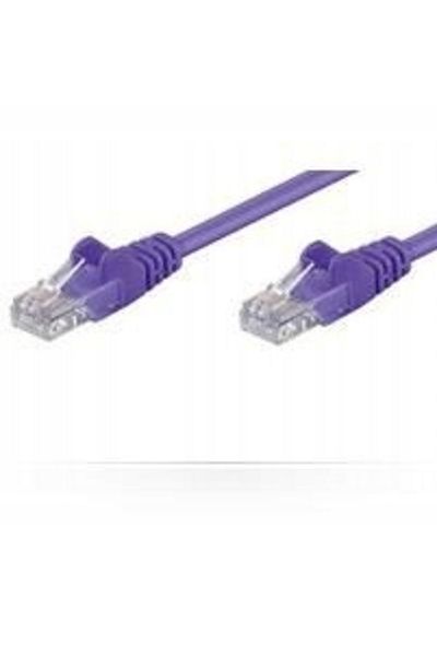 MicroConnect U/UTP CAT5e 2M fioletowy PVC