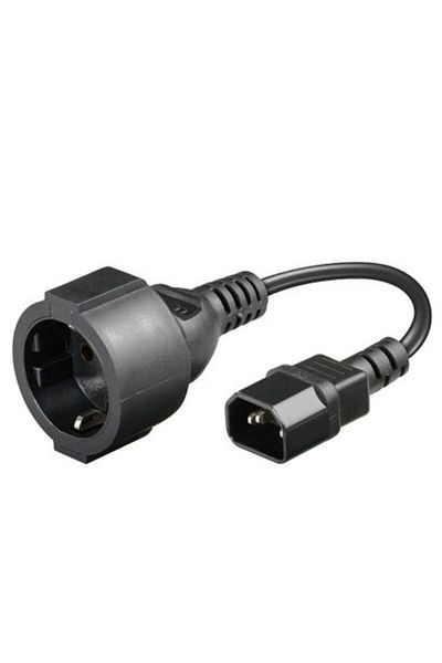 MicroConnect Prelungitor C14 - Schuko Femeie