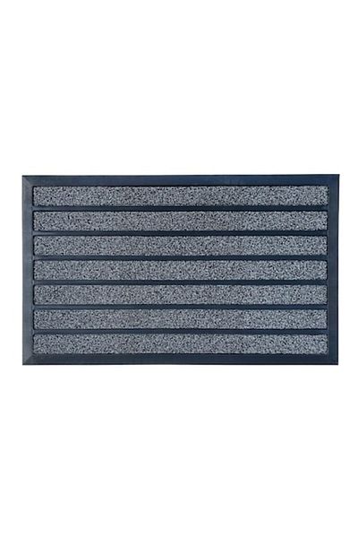 Optim Entrance Mat Rubber and Polyethylene, FORTE Grey, 75 x 45 cm