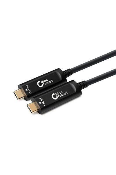 MicroConnect Cablu de fibră optică USB-C premium, 15 m