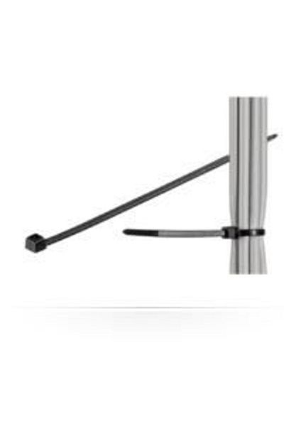 MicroConnect kabel tie 100pcs Black, CABLETIE6