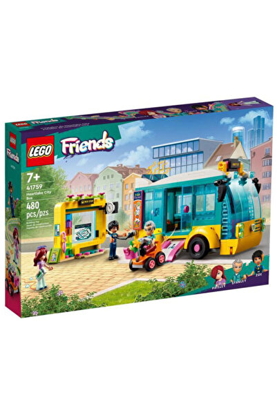 LEGO Friends LEGO® Friends - Autobuzul orasului Heartlake, 41759, 480 piese