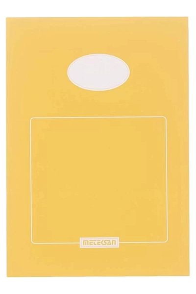Mu Art Ahşap Bloc de note color A5 50 de coli, punctat, galben