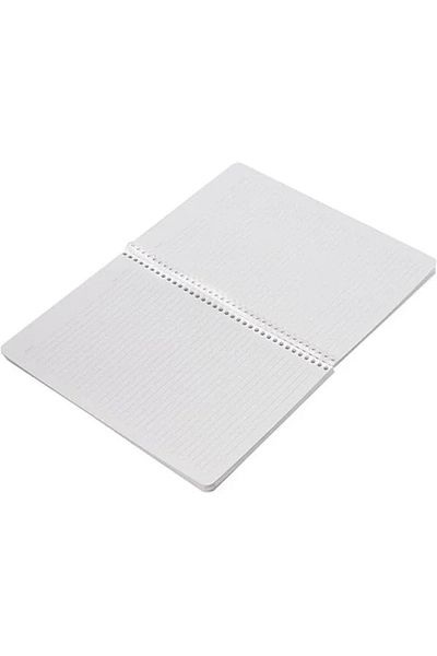 Mu Art Ahşap Pruva A4 Pet Spiral Cardboard Cover Notebook 144 Sheets - Ruled - Yellow
