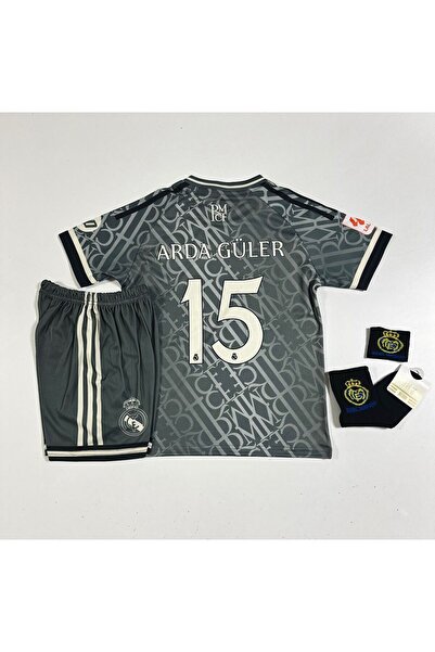 BYSPORTAKUS R.Madridd 2024/25 Yeni A.r.d.a-Güler Alternatif Çocuk Forması (AR...
