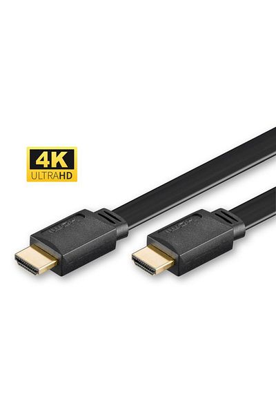 MicroConnect HDMI 1.4 FLAT kabel 5m, HDM19195V1.4FLAT