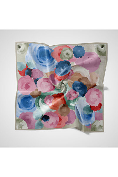 PİRAMİT Φουλάρι με φυσικό σχέδιο