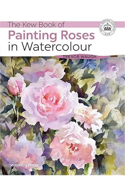 Mu Art Ahşap The Kew Book of Painting Roses in Watercolor
