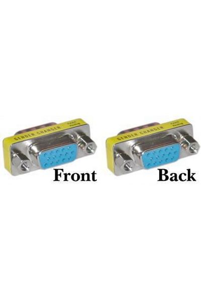MicroConnect Mini Gender HD15 F/F VGA-VGA
