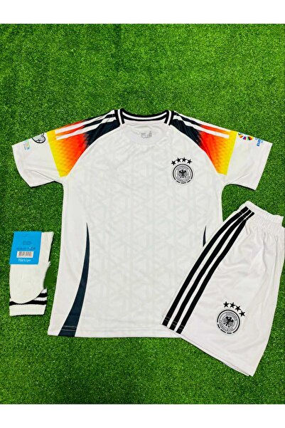 BREATHLESS Almanya Euro 2024 Isimsiz Iç Saha Çocuk Forması 3'lü Set