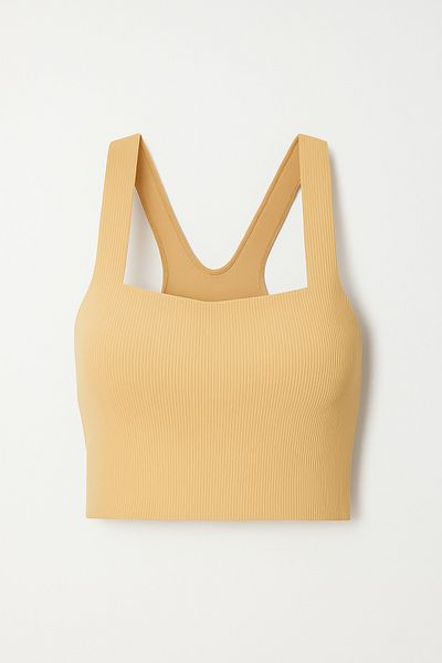 shefox Women's Laser Cut Ribbed Padded Swimmer Model Bustier Bymaxpera