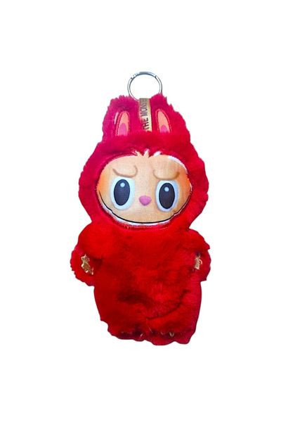 İLHANLAR Labubu Plush Toy 20 cm Labubu Keychain Bag Ornament