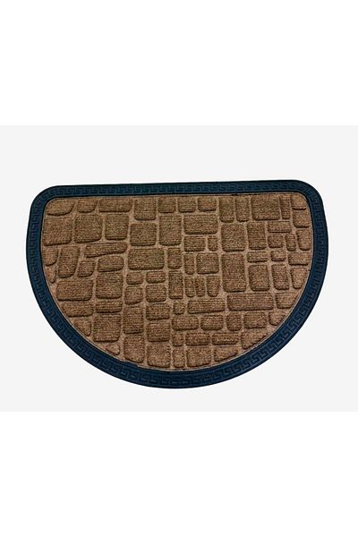 OPTIM DEKO Entrance Mat, Polypropylene and Rubber, Non-Slip, DM 71, Brown, 60x40x1 cm