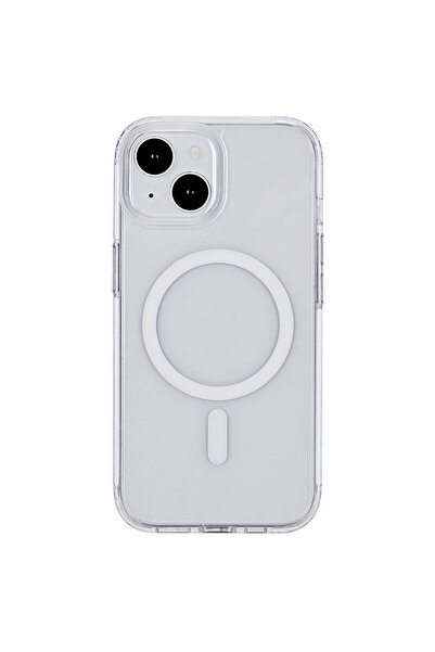 eSTUFF Husă magnetică transparentă BERLIN pentru iPhone 15 Plus. Material: TP...