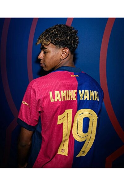 FEEL STYLE F.C B.a.r.c.e.l.o.n.a 2024/25 Yeni Sezon Lamine Yamal Iç Saha Forması
