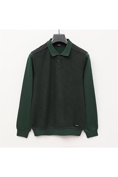 Dio Rise Ανδρικό μακρυμάνικο μπλουζάκι με γιακά πόλο - (M-2XL) - DIJ-2406 - Nefti