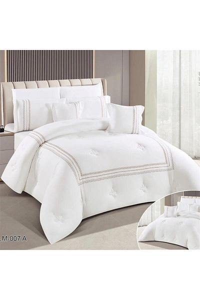 Gerenic Cool fabric summer double bed sheet set - 8 pieces