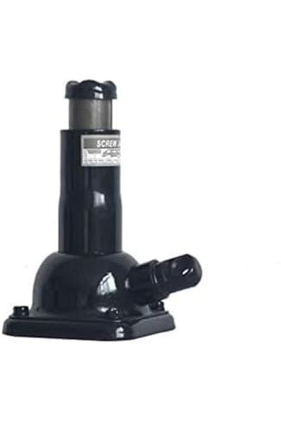 Generic Mechanical Screw Spiral Bottle Jack - 2T, Black