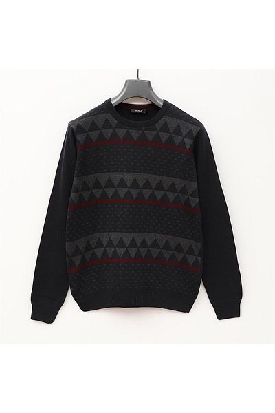 Dio Rise Men's Long Sleeve Slim Sweatshirt - 189020 - Black