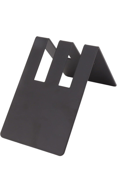 VODİNOX Filtre Kahve Stand - Filtre Kahve Kağıt Tutucu Çiftli Siyah Endüstriy...