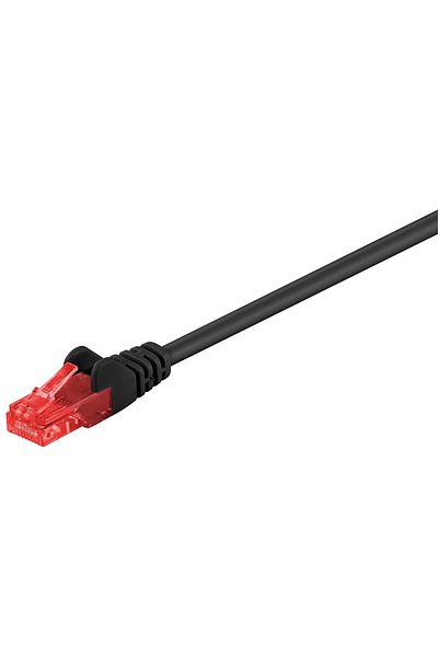 MicroConnect U/UTP CAT6 2M Czarny PVC