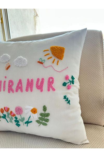 punchatolyem Panch Punnch Children's Rooms Baby Rooms Throw Pillow Handmade 30X50