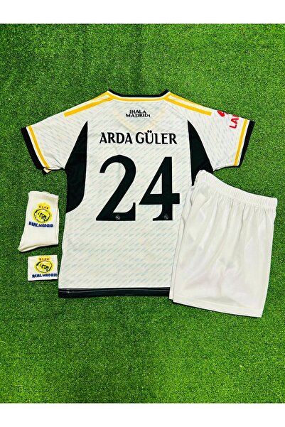 Nevruz R.e.a.l M.a.d.r.i.d 2023-24 Sezon A.r.d.a G.ü.l.e.r İç Saha Çocuk Form...