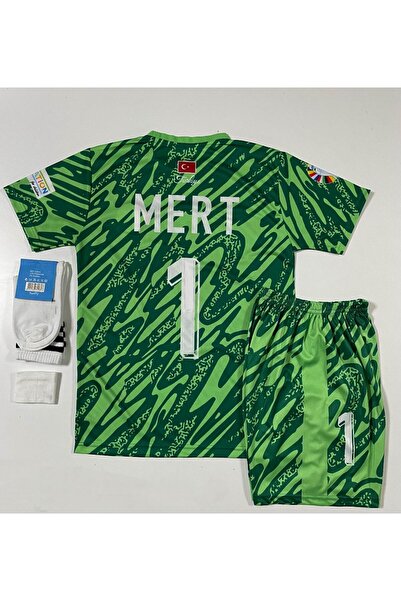 BREATHLESS Türkiye Euro 2024 Mert Günok Çocuk Kaleci Forması 4'Lü Set