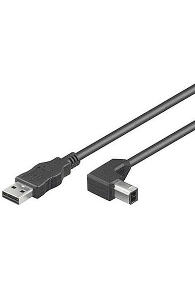 MicroConnect Cablu USB2.0 A-B 3m, USBAB3ANGLED