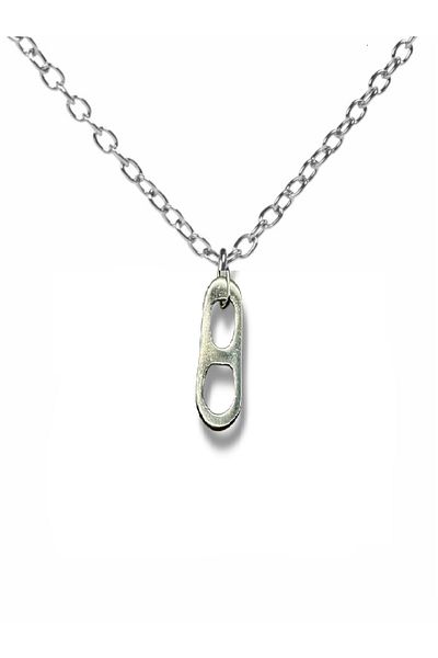 Herşey Nota Unisex Necklace with Soda Tap Figure – Trendy Accessory with 60 cm Zincam Plated Metal Chain